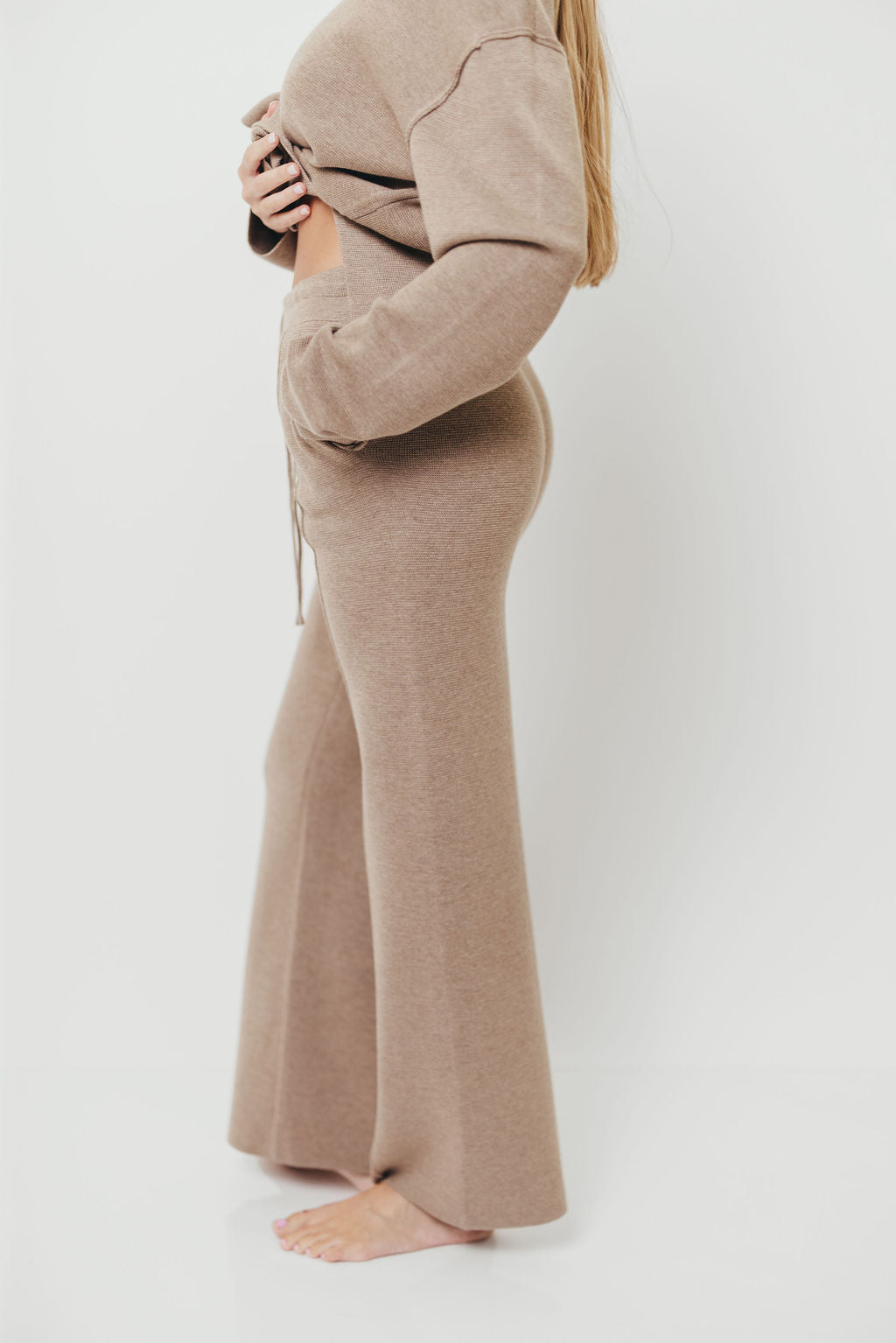Erina Knit Lounge Pants in Taupe *Final Sale*