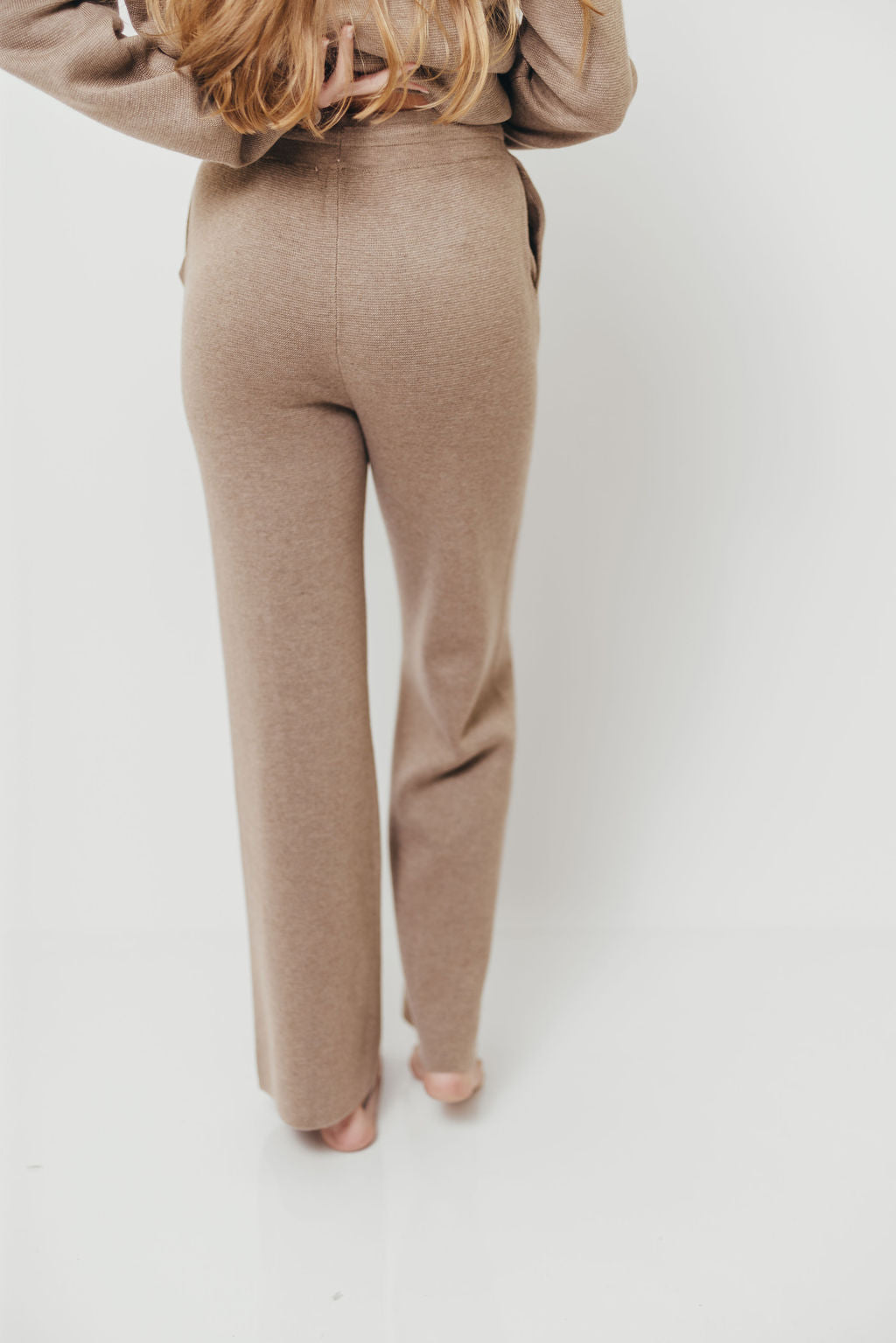 Erina Knit Lounge Pants in Taupe *Final Sale*
