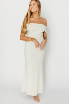 Monroe Maxi Dress in Heather Grey- Bump Friendly *Final-Sale*