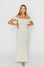 Monroe Maxi Dress in Heather Grey- Bump Friendly *Final-Sale*