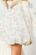 Elena 100% Cotton Midi Dress in Pink Tulip - Bump Friendly *12/19 PRE-ODER*