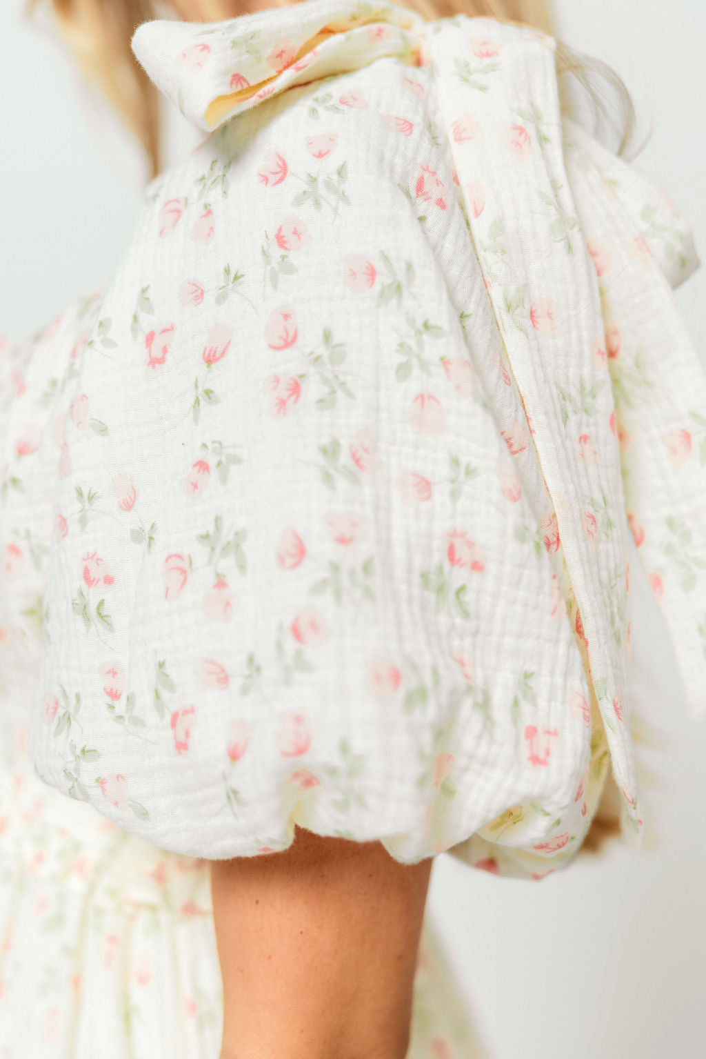 Elena 100% Cotton Midi Dress in Pink Tulip - Bump Friendly *12/19 PRE-ODER*