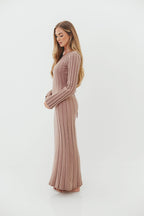 Colette Luxe Maxi Dress in Dusty Mauve *Final Sale*