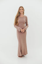 Colette Luxe Maxi Dress in Dusty Mauve *Final Sale*