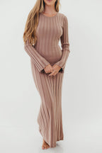 Colette Luxe Maxi Dress in Dusty Mauve *Final Sale*
