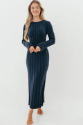 Colette Luxe Maxi Dress in Midnight Navy *Final Sale*