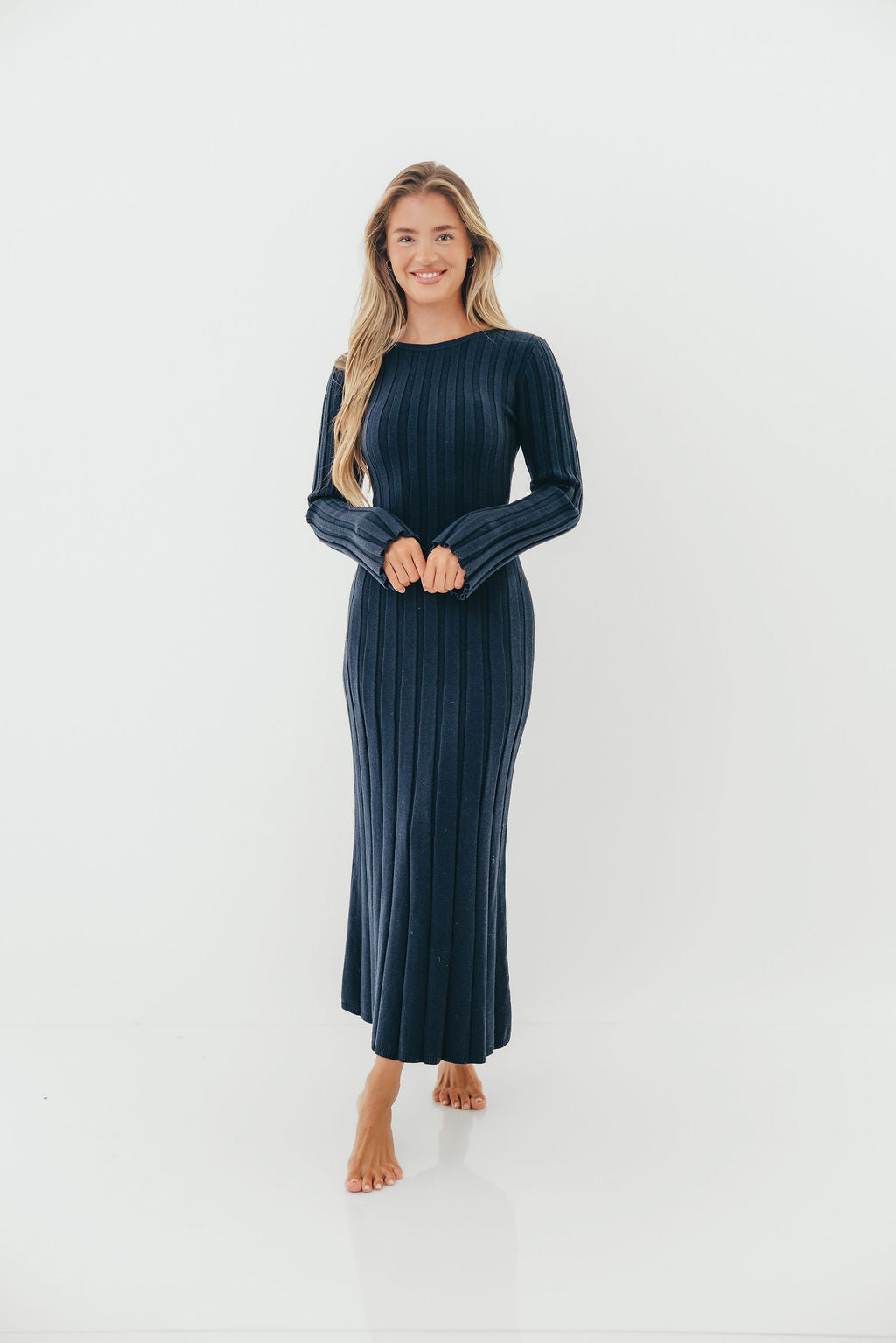 Colette Luxe Maxi Dress in Midnight Navy *Final Sale*