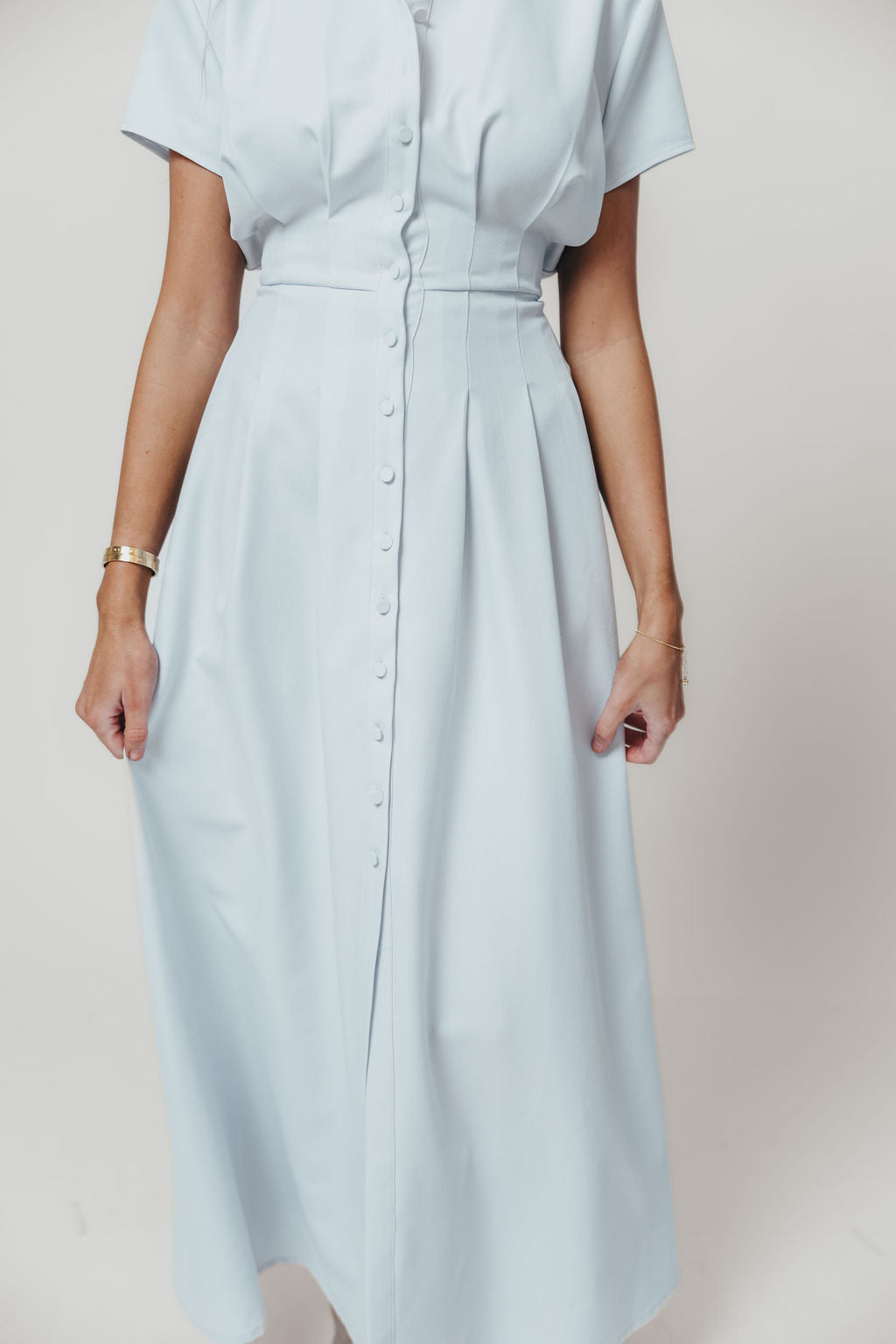Parker Maxi Dress in Blue