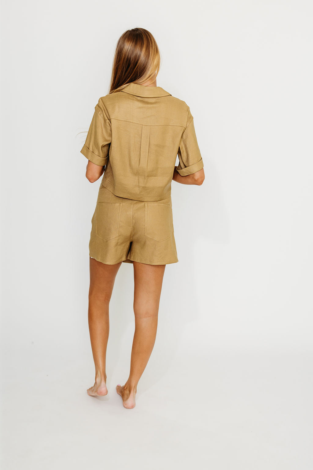 Gibson Skort in Khaki *Final-Sale*