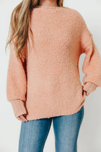 Karlie Sweater in Coral Pink