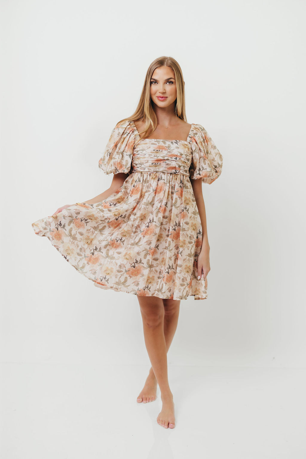 Sandrine Mini Dress in Floral *Final Sale*