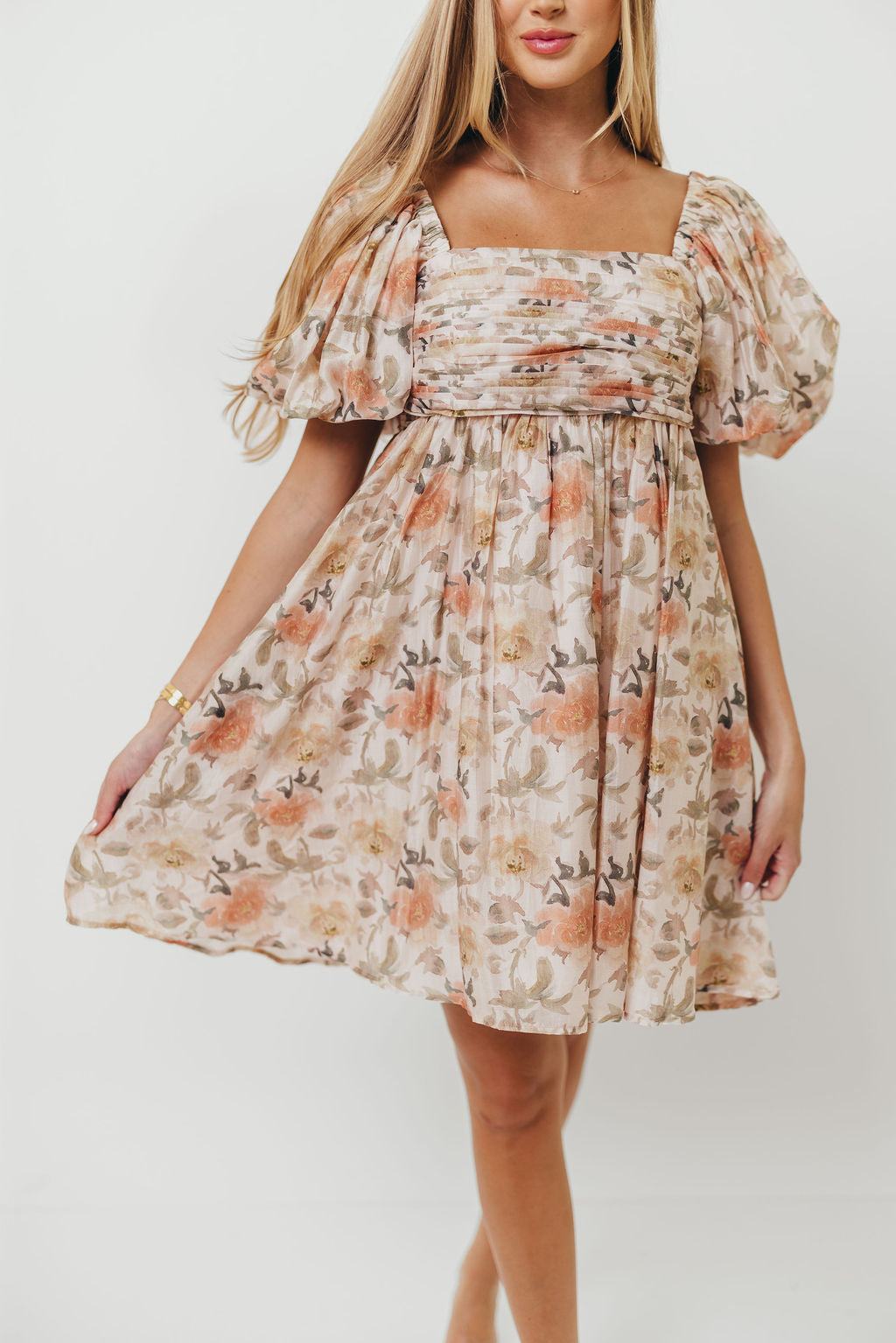 Sandrine Mini Dress in Floral *Final Sale*