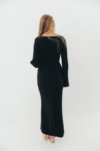 Rowan Square Neck Maxi Dress in Black *Final Sale*