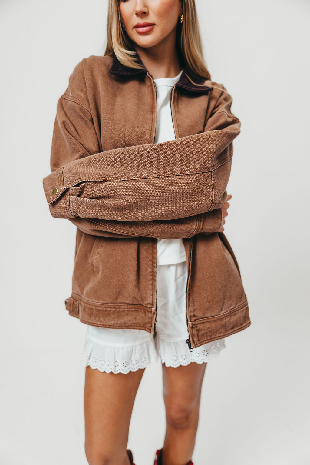 Elliott Barn Jacket in Brown