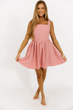 Libby Corset Mini Dress in Pink *Final-Sale*
