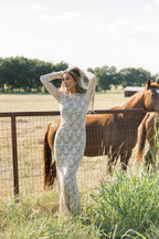 Seraphine Lace Maxi Dress in Cream - Inclusive Sizing & Bump Friendly (Size Up for Bump) *12/15 PRE-ORDER*