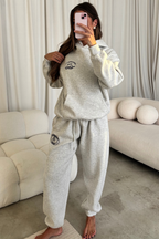 Hailey Rodeo Club Hoodie in Heather Grey