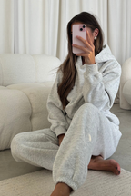 Hailey Rodeo Club Hoodie in Heather Grey