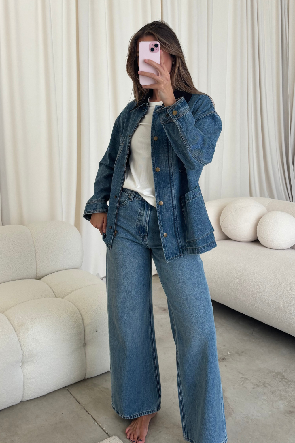 Ashley Jacket in Denim