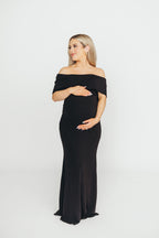 Monroe Maxi Dress in Black - Bump Friendly *Final-Sale*