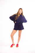 Comfy Cozy High Waisted Sweat Shorts in Navy (Sold Separately) *Final Sale*