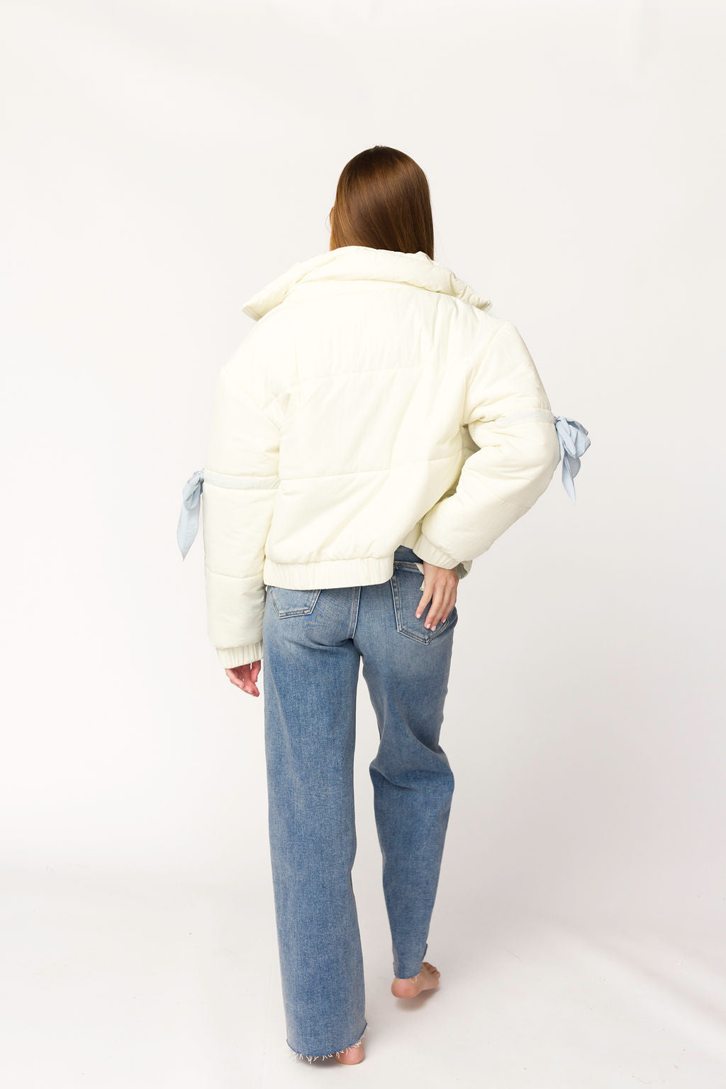 Logan 31” Inseam High Waist Dad Jean in Medium-Light *Final-Sale*