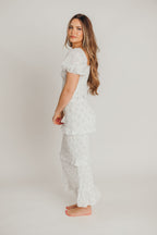 Ada Smocked Dress in Blue Floral- Bump Friendly & Inclusive Sizing (S-3XL) *Final-Sale*