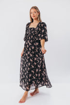 Melody Maxi Dress in Black - Bump Friendly & Inclusive Sizing (S-3XL) *Final Sale*