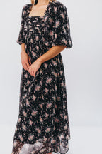 Melody Maxi Dress in Black - Bump Friendly & Inclusive Sizing (S-3XL) *Final Sale*