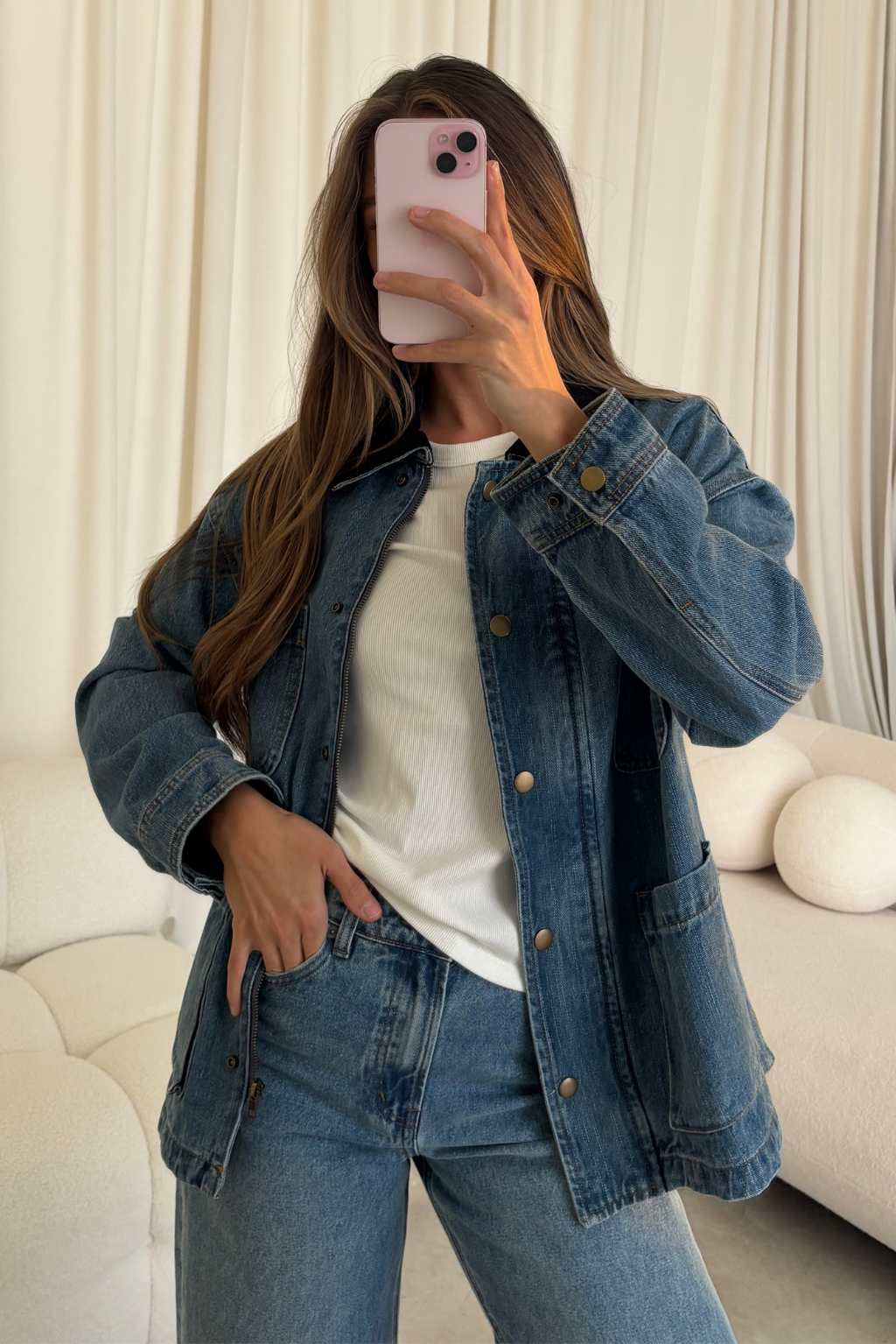 Ashley Jacket in Denim