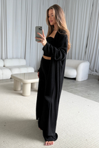 Yacht Club 3 Piece Tube Top Set in Ink *Final Sale*